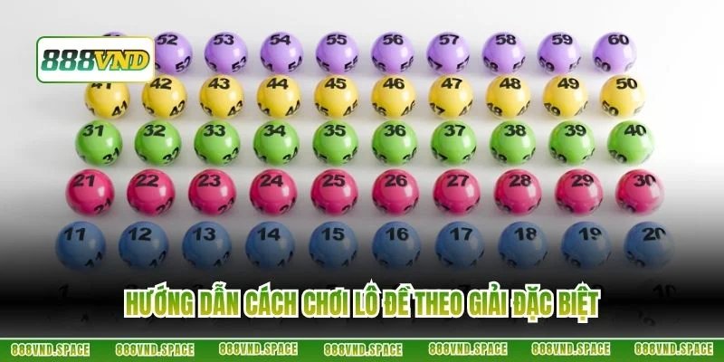 Hướng dẫn cách chơi lô đề theo giải đặc biệt